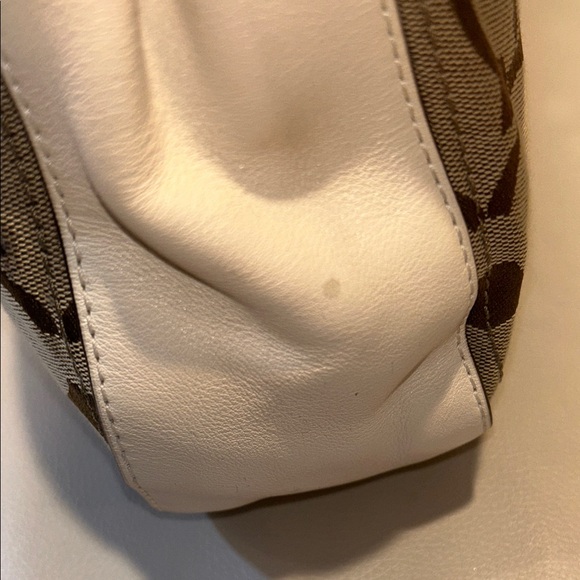 Coach Willis 70th Anniversary Signature Legacy Chalk White Leather Satchel - Picture 12 of 17